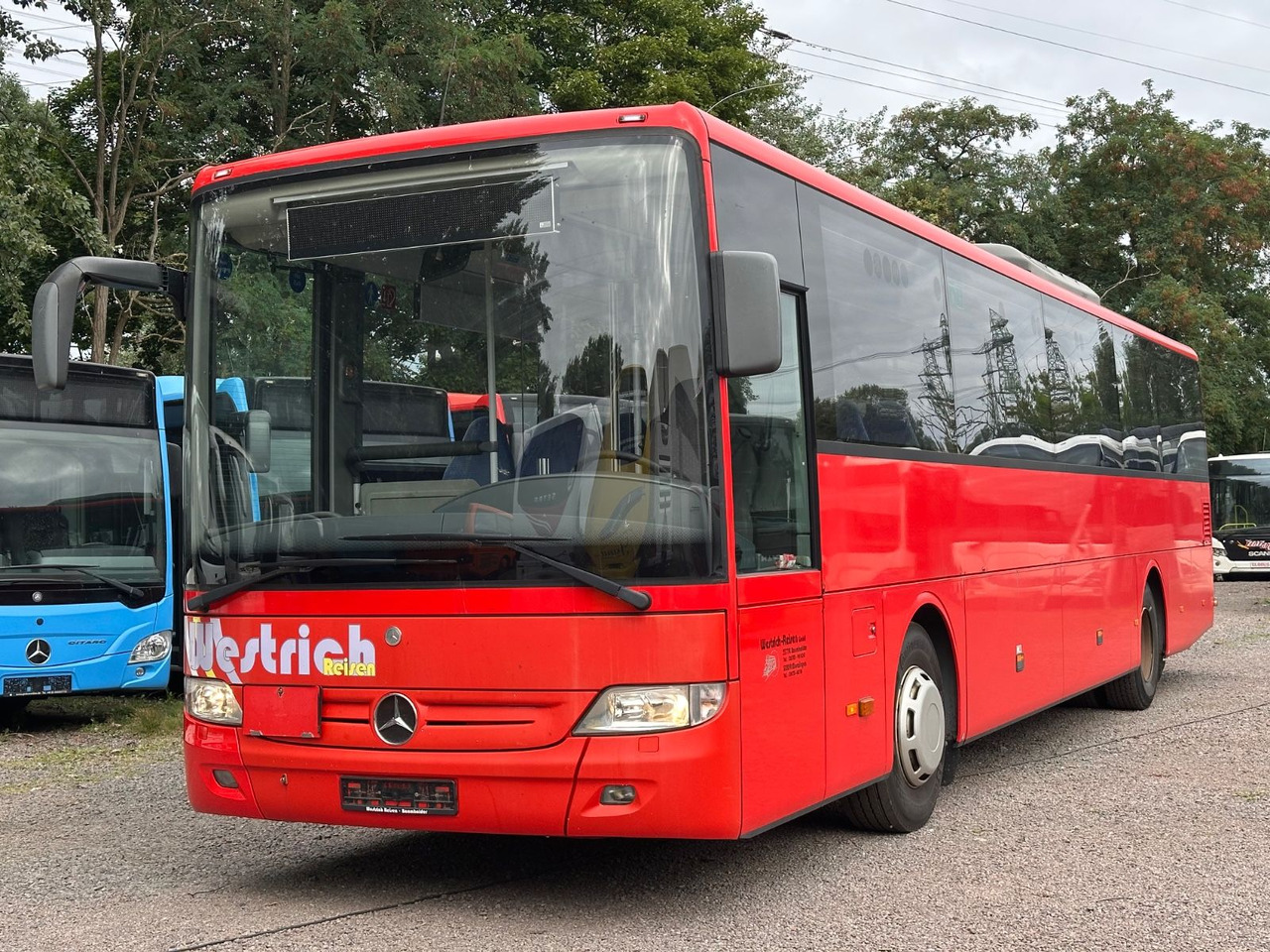 Maakonnaliini buss Mercedes-Benz O550 Integro (56 Sitze*Klima*Schalt): pilt 7